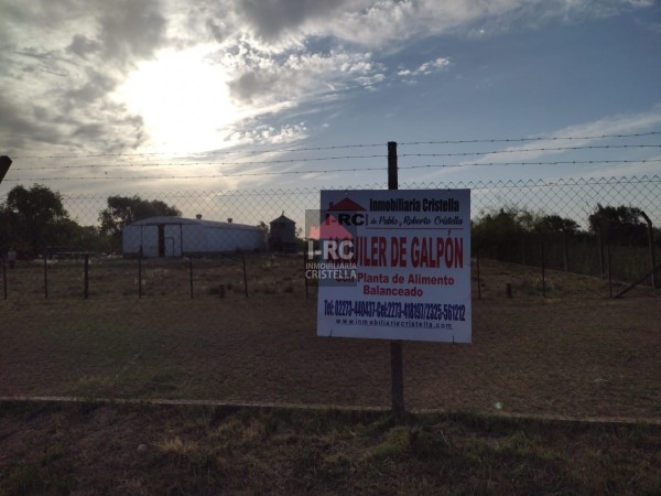 Galpón con Planta de Alimentos