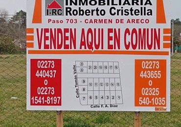 Venta de terrenos en zona céntrica