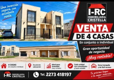 venta de casa en Carmen de Areco (B)